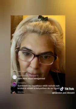 egy kis alamizsnát kér a tiktok nézöitöl