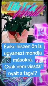 amikor a fagyi vissza nyal ...........